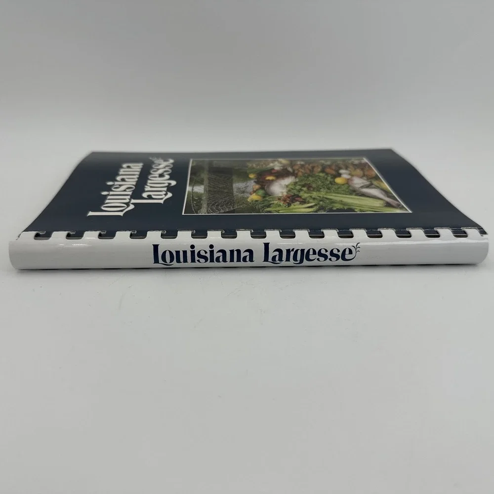 Louisiana Largesse Cookbook Pat Baldridge 1983 Cajun Creole Southern Recipes